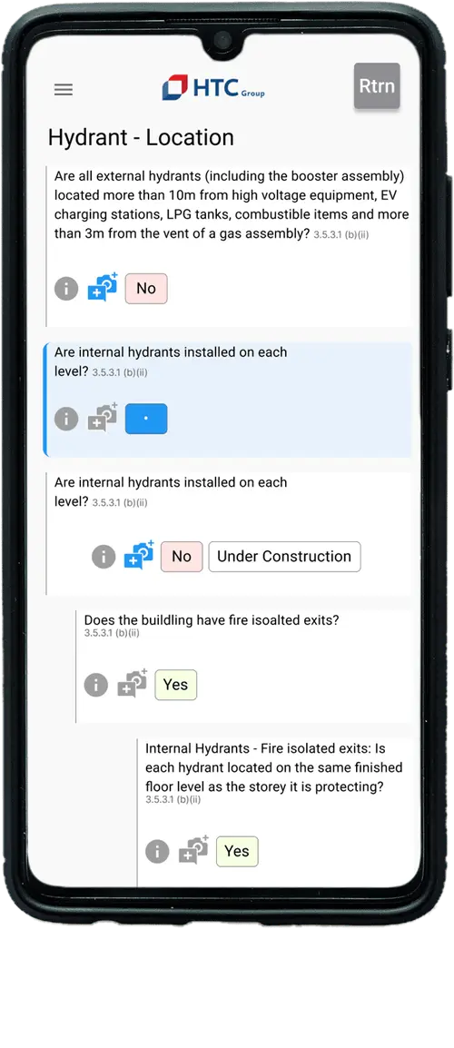 Mobile app after